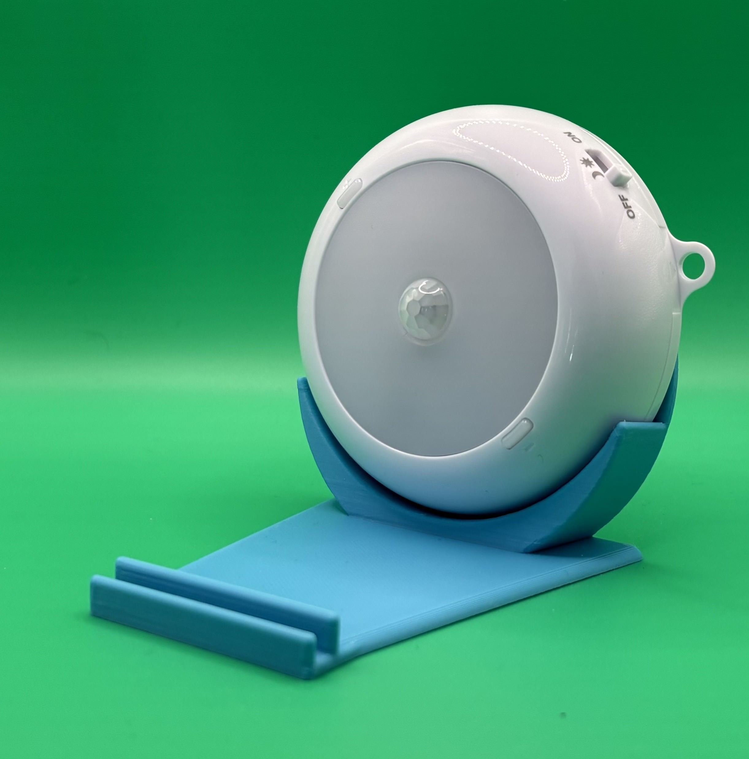 3D printed lithophane holder with LED light installed, ideal for illuminated photo lithophanes