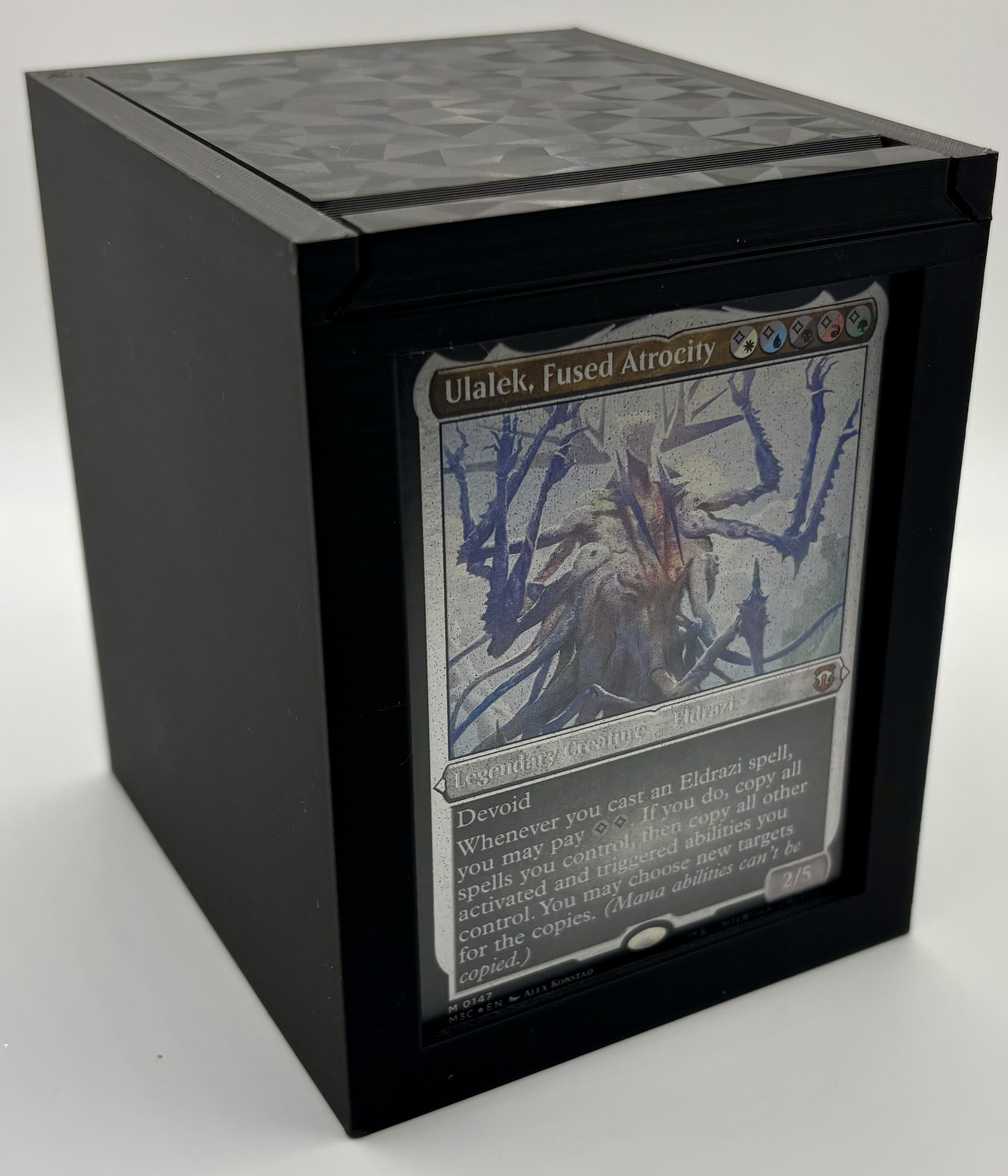 3D printed MTG card holder for tabletop play